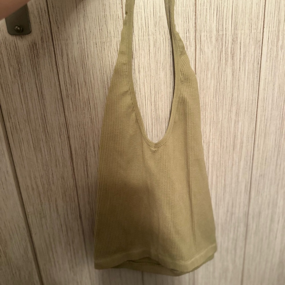 Olive Green tank top